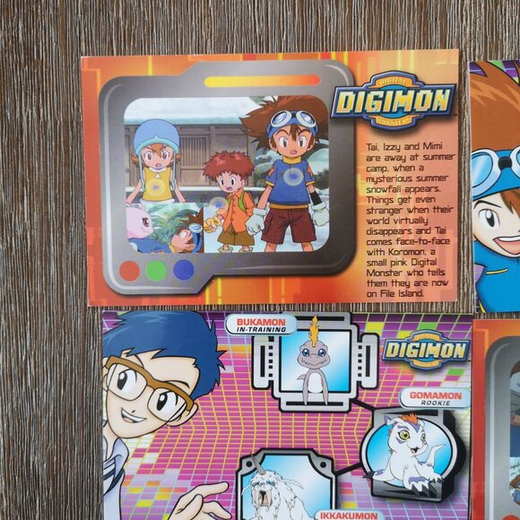 RARE 2000 Digimon Photo Pack by Panini - Picture 5 of 6